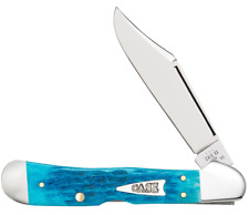 Case xx Knives Copperlock Jigged Sky Blue Bone 50646 Pocket Knife Stainless picture