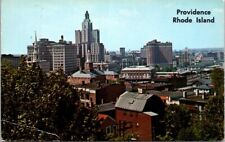 Providence RI Rhode Island Skyline View City Prospect Terrace Vintage Postcard picture