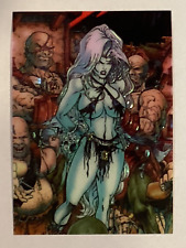 1996 LADY DEATH SERIES III 3 Clearchrome card #22 - Enslaved picture