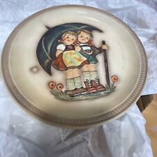 Vintage MJ Hummel First Edition 1975 Anniversary Plate Stormy Weather  10