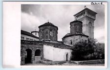 RPPC OHRID Monastery NORTH MACEDONIA Postcard picture