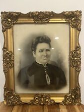 Antique Gold Gilt Wood  Gesso Picture Frame Victorian Woman Photo  21x24 16x20 picture