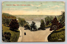 Cincinnati Ohio Eden Park Road Reservoir c1927 OH Postcard picture
