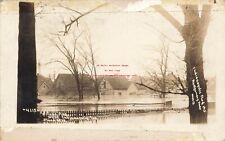 IN, Indianapolis, Indiana, RPPC, 1912 Great Flood, River Ave, Montgomery Photo picture