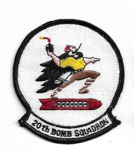 USAF 20th BOMBER SQUADRON 1990s era patch picture