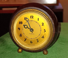 Old Antique Mahogany Shelf Clock Plymouth Works . picture