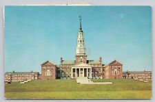 Waterville Maine, Miller Library, Colby College, Vintage Postcard picture