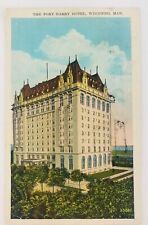 Vintage Winnipeg Manitoba Canada The Fort Garry Hotel Postcard  picture