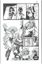 FemForce #161 She Cat gets a big welcome from Synn original inks picture