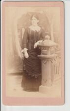 CDV of a Lady 1870's era by a United States Photo Studio Post Civil War image 1 picture