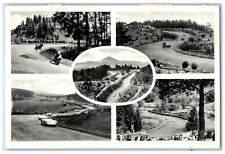 1964 Scene of Nurburgring Race Germany Multiview Vintage Posted Postcard picture