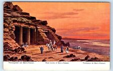 Rock tombs of Beni-Hassan EGYPT Postcard picture