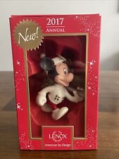 Lenox Brand Disney Mickey Mouse Christmas Tree Ornament 2017 picture