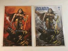 Dceased #1 Lucio Parrillo Trade/Virgin Variant LE 1500/600 PRINTED LOTS OF PICS  picture