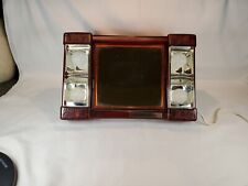 Jerdon Magnifying Makeup Mirror Tortoise Shell Mirror Go Lightly Vintage  picture