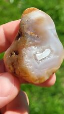 Beautiful 1.9 oz Lake Superior Agate LSA - Ghostly White Super Gemmy Jelly  picture