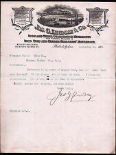 1891 Philadelphia -- Jas G Lindsay & Co - Iron & Steel Merchants  - Letter Head picture