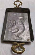 Vintage Folk Art Small Rooster Tray picture