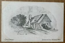 Straitsmouth Inn, Cove Cottage. Rockport Massachusetts Vintage Postcard 1929 picture