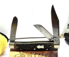 Vintage KUTMASTER UTICA N Y 3 Inch Blade7 Inches Open Stockman knife Has Snap picture