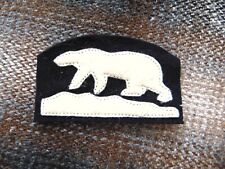 Rare WW1 US Army AEF North Russia Walking Polar Bear Patch 339th Infantry picture