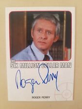 Six Million Dollar Man Signed Roger Perry Limited Complete Bionic Collection VG picture