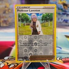 Professor Laventon - 162/195 - Silver Tempest - Pokemon TCG - Reverse Holo - NM picture