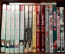 Manga LOT of 16 Mixed Volumes - English Fruits Basket, Love Hina, Misc. picture
