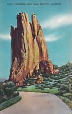 Postcard CO Manitou Colorado Cathedral Rock H31 picture