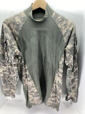 Massif Army ACU Combat Shirt Men Sz Large Long Sleeve Crew Neck FR Camouflage picture