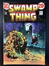 Swamp Thing #4 1973 DC Comics Bernie Wrightson Old Bronze Age 1st Print G/VG *A6 picture