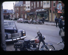 Half Frame 35 mm Slide 1950s BSA Motorcycles Outlaws Rebels Hanover Street picture