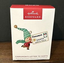 NEW 2023 - Hallmark Keepsake - Cinnamon's Letter to Santa - Limited Edition picture