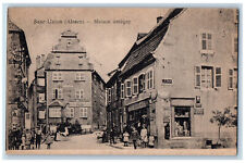 Saar Union (Alsace) Bas-Rhin Grand Est France Postcard Maison Antique c1910 picture