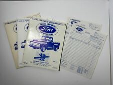 Dennis Carpenter Ford Catalogs / 1948-66 / Includes Original Order Sheets picture