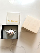 Wedgwood Mini Miniature Kutani Crane Bone China Coffee Pot in Box R4682 3725 picture