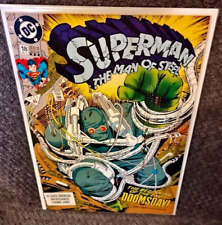 SUPERMAN : MAN OF STEEL #18 NM 1992 DC Comics - 1st full Doomsday - RARE 3rd prt picture