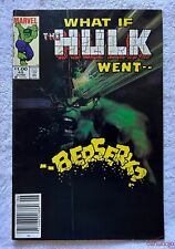 Marvel WHAT IF #45 The Hulk Went Berserk? July 1984 NM* picture