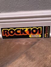 WROQ Rock 101 Anderson Greenville SC Bumper Sticker picture
