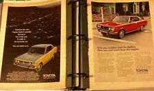 Ads Collection 1965 1966 1969 1970 1971 1972 1974 Toshiba Notebook Coupe Sedan picture