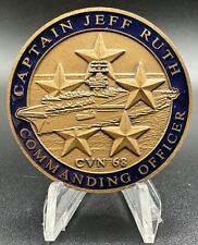 U.S. Navy USN USS Nimitz Captain Jeff Ruth Authentic Military Challenge Coin picture