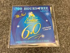 Rare America Online 6.0 Free Trial CD 700 Hours Free - SEALED picture
