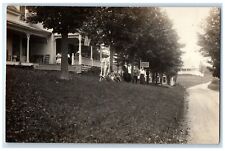 c1910's Whites Coffee House Dirt Road RPPC Photo Unposted Antique Postcard picture