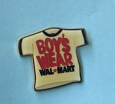 VTG Walmart Lapel Pin Boys Wear Department Collectible Employee Associate picture