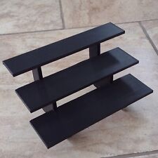 10 inch 3-Tier Black Funko Pop Display Shelf / Stand with Equal Length Shelves picture