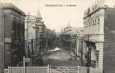 AUSTRALIA FREMANTLE STREET SCENE PC, Vintage Postcard (b53762) picture