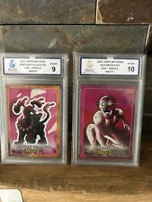 2021 Metazoo Topps Old Green Eyes & Kentucky Hellhound Holo Foil Graded Bundle picture