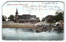 1906 Postcard Casino And Salem Willows Mass picture