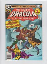 Tomb of Dracula #45 - Blade Battles Hannibal King Newsstand (6.5) 1976 picture
