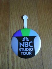 Vintage NBC Studio Tour Button Collectible TV Souvenir Pin Pinback  picture